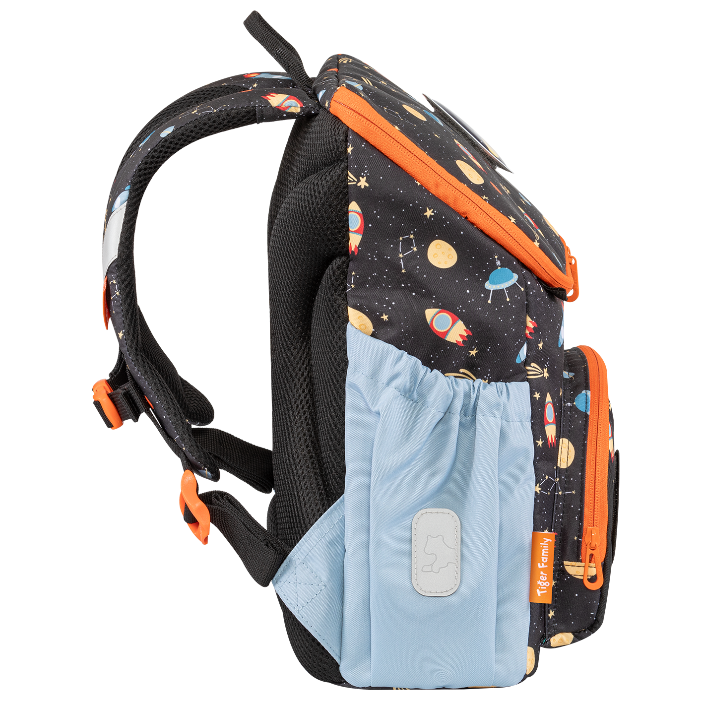  Balo Công Thái Học Tiger Family Journey Kindergarten Backpack  - Cruising Universe [Go Green], Dành cho các bé Bắt Đầu vào Tiểu Học TGJN-008A 