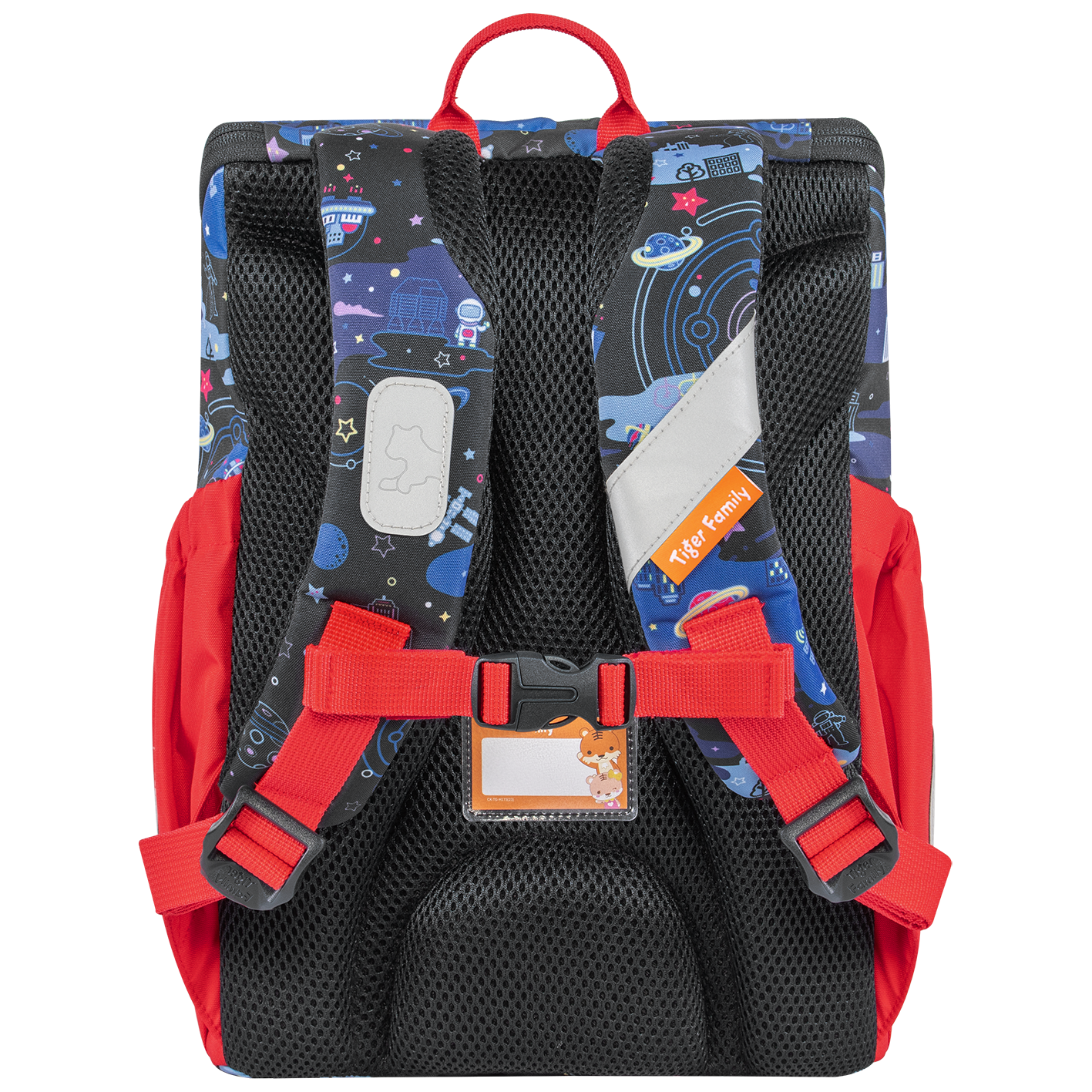  Balo Công Thái Học Tiger Family Journey Kindergarten Backpack  - Cities In Space, Dành cho các bé Bắt Đầu vào Tiểu Học TGJN-011A 