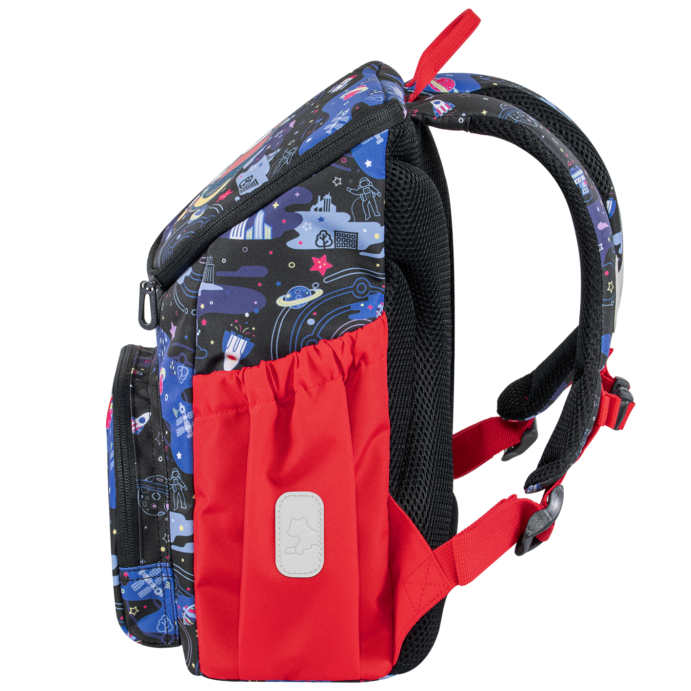  Balo Công Thái Học Tiger Family Journey Kindergarten Backpack  - Cities In Space, Dành cho các bé Bắt Đầu vào Tiểu Học TGJN-011A 