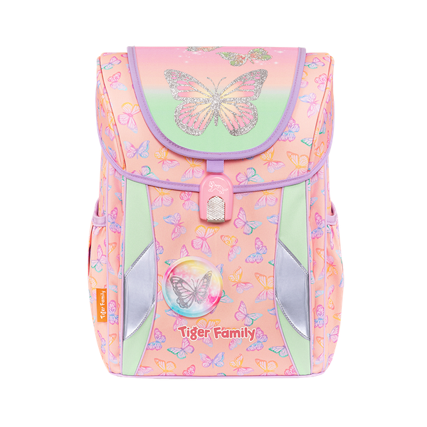  Balo Công Thái Học Tiger Family Tiger Family Joy Schoolbag Pro 2S - Butterflies And Rainbows TGJY-050A(2) 