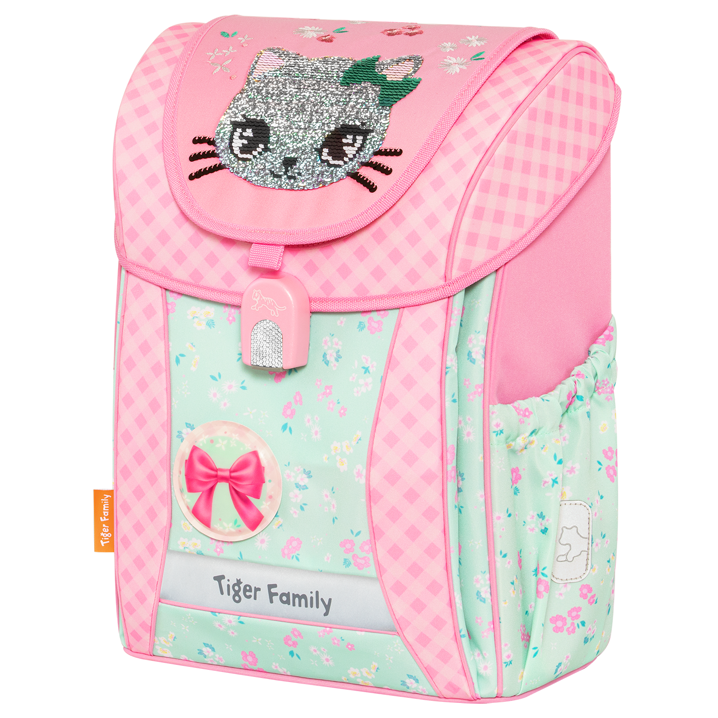  Balo Công Thái Học Tiger Family Joy Schoolbag Pro 2S - Lovely Kitty Cat [Sequins] TGJY-051A(2) 