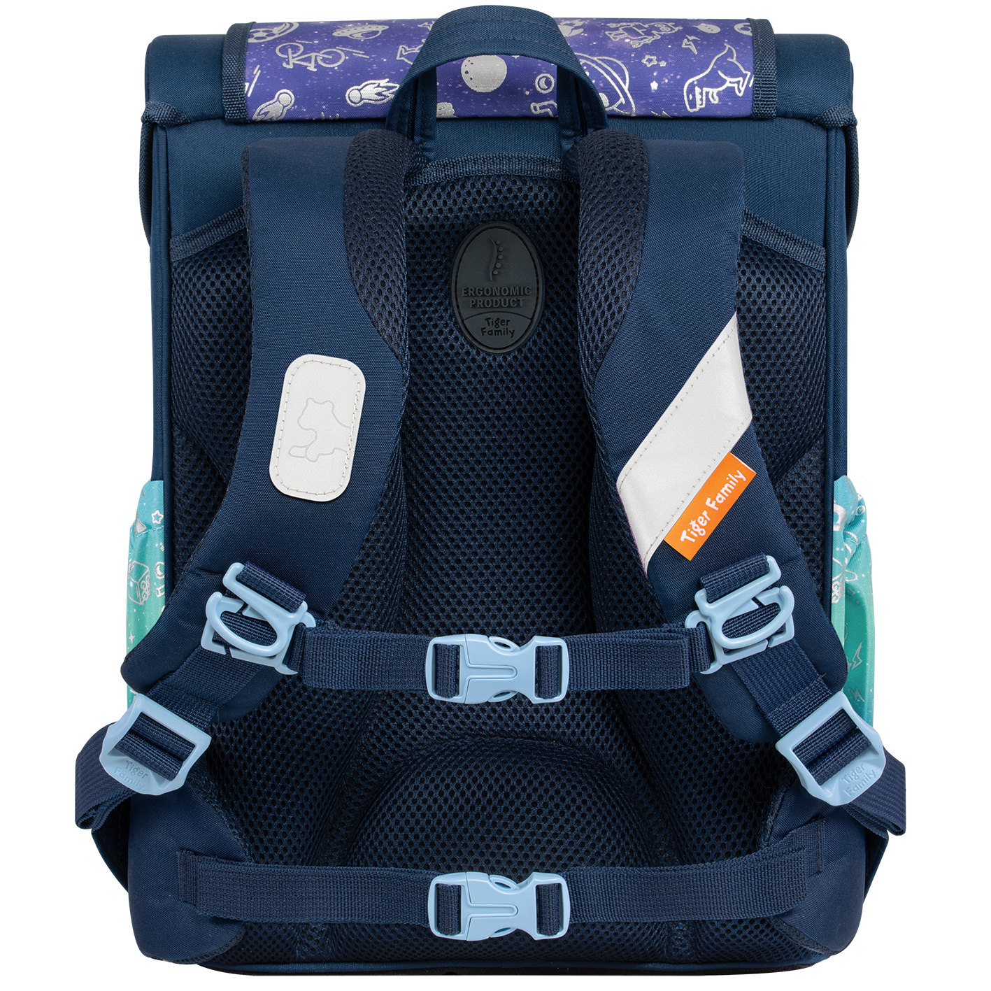  Balo Công Thái Học Tiger Family Joy Schoolbag Pro 2 - Space Things [Go Green] TGJY-056A 