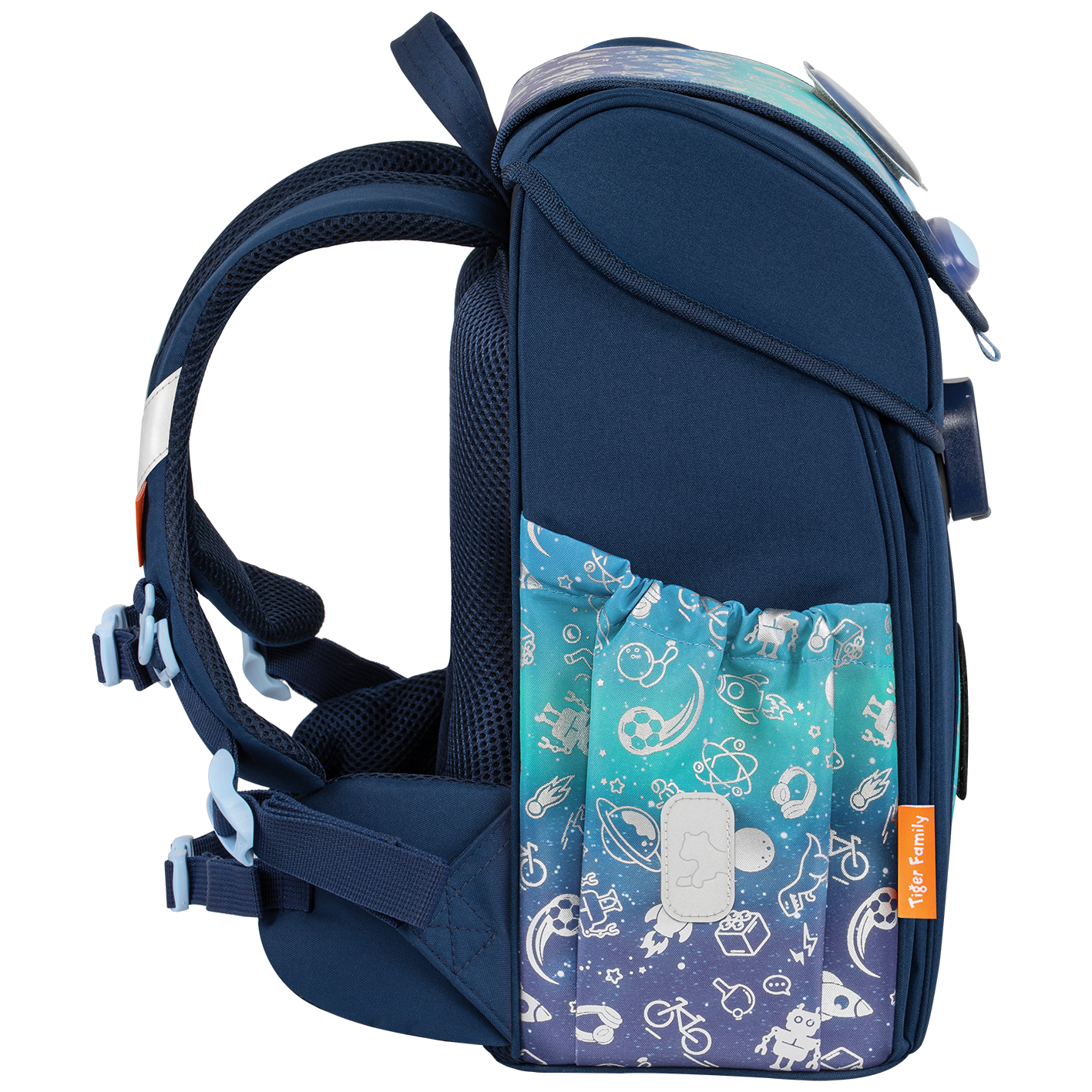  Balo Công Thái Học Tiger Family Joy Schoolbag Pro 2 - Space Things [Go Green] TGJY-056A 