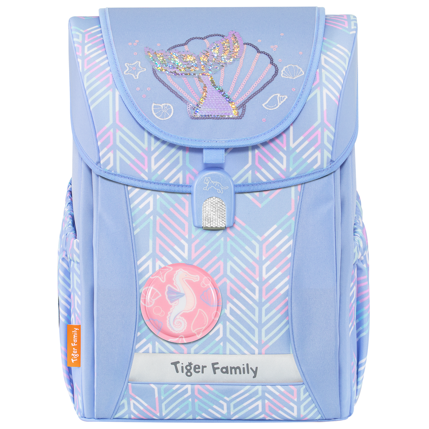 Balo Công Thái Học Tiger Family Joy Schoolbag Pro 2S - Splash of Ocean [Sequins] TGJY-093A 