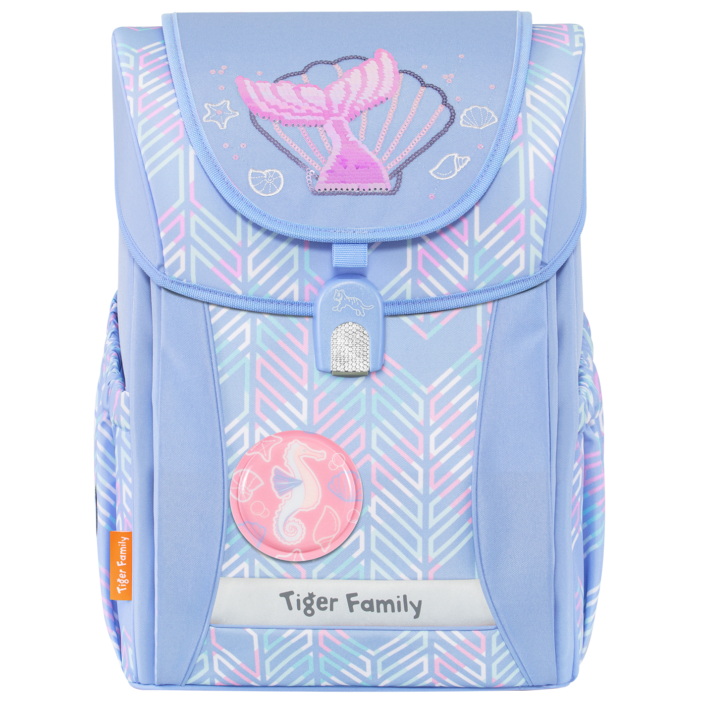  Balo Công Thái Học Tiger Family Joy Schoolbag Pro 2S - Splash of Ocean [Sequins] TGJY-093A 