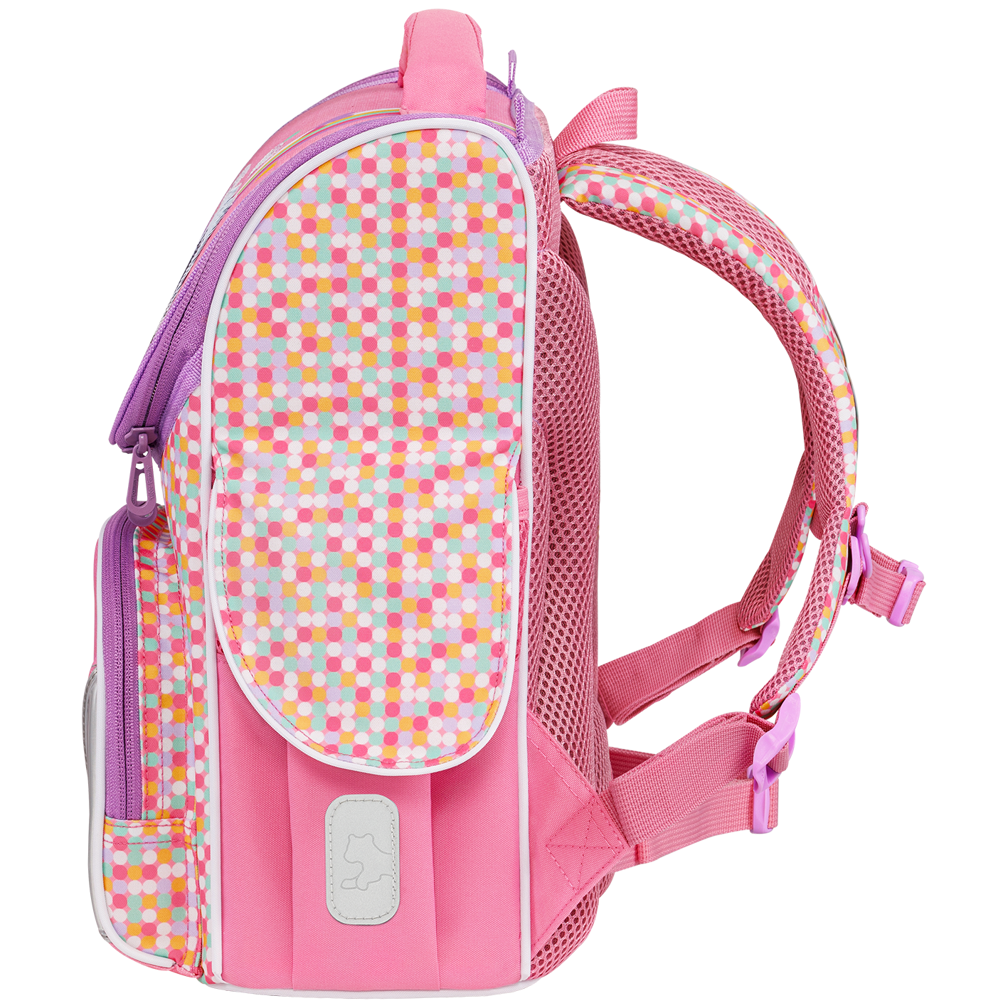 Cặp sách công thái học Tiger Family Nature Quest Schoolbag Pro S - Pink Amour [Sequins] TGNQ-041A(2) 