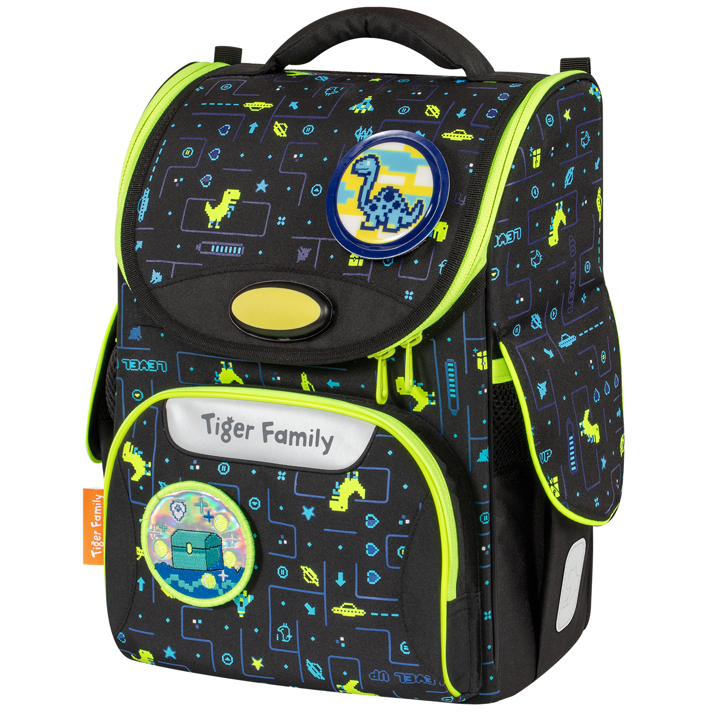  Cặp Sách Công Thái Học Tiger Family Nature Quest Schoolbag Pro 2S - Level Up [Go Green] - TGNQ-069A(4) 