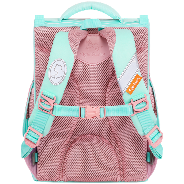  Cặp Sách Tiger Family Nature Quest Pro S - Peach Waves [Go Green] - TGNQ-096A(2) , cặp chống gù, balo chống gù 