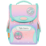  Cặp Sách Tiger Family Nature Quest Schoolbag Pro - Peach Waves [Go Green] - TGNQ-096A , cặp chống gù, balo chống gù 