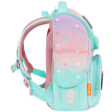  Cặp Sách Tiger Family Nature Quest Schoolbag Pro - Peach Waves [Go Green] - TGNQ-096A , cặp chống gù, balo chống gù 