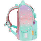  Cặp Sách Tiger Family Nature Quest Pro S - Peach Waves [Go Green] - TGNQ-096A(2) , cặp chống gù, balo chống gù 