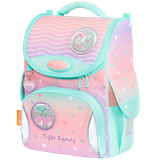  Cặp Sách Tiger Family Nature Quest Pro S - Peach Waves [Go Green] - TGNQ-096A(2) , cặp chống gù, balo chống gù 