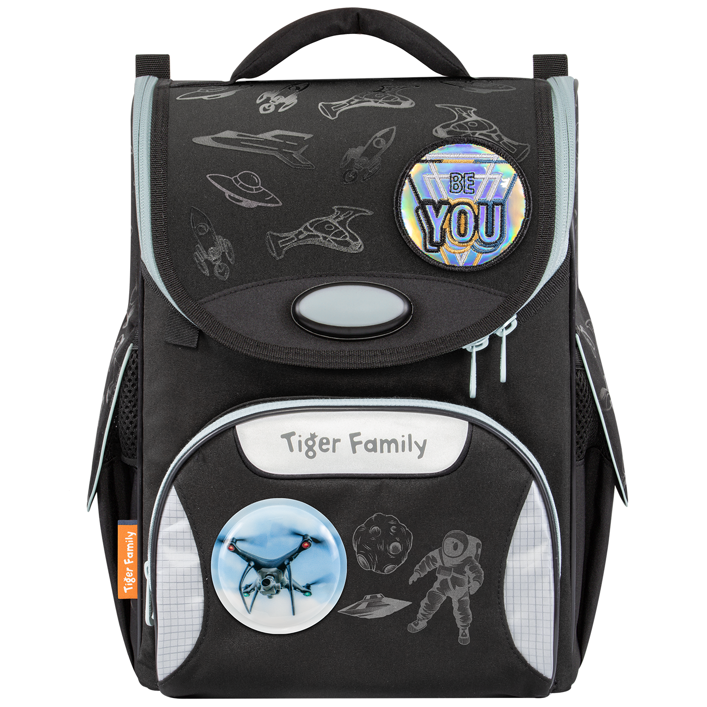  Cặp Sách Công Thái Học Tiger Family Nature Quest Schoolbag Pro S - Space Vision [Go Ocean] - TGNQ-107A(1) 