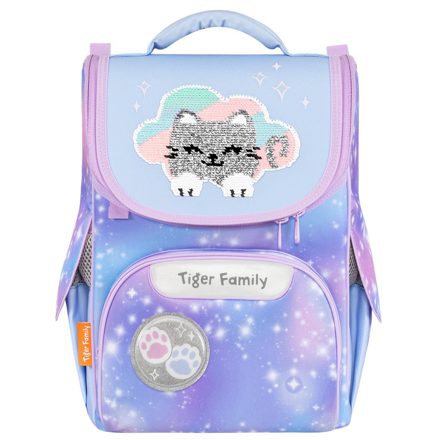  Cặp Sách Công Thái Học Tiger Family Nature Quest Schoolbag Pro 2S - Kitty in Clouds [Sequins] - TGNQ-108A(3) 