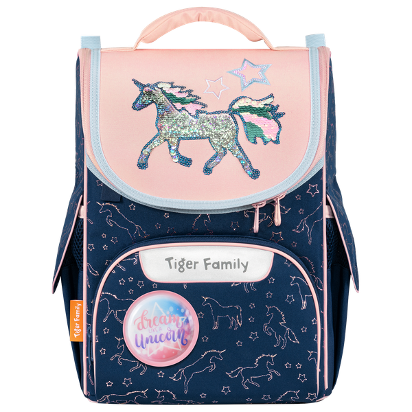  Balo Công Thái Học Tiger Family Nature Quest Schoolbag Pro 2S - Shiny Unicorn [Sequins] TGNQ-122A 