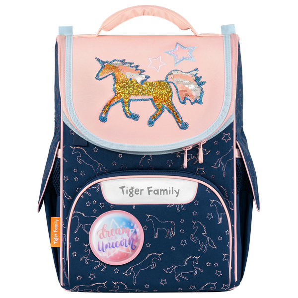  Balo Công Thái Học Tiger Family Nature Quest Schoolbag Pro 2S - Shiny Unicorn [Sequins] TGNQ-122A 