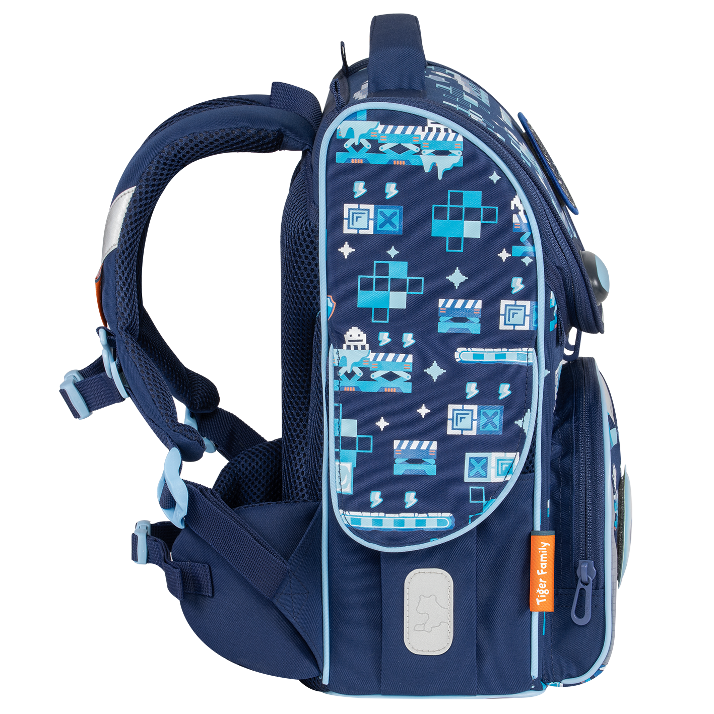  Balo Công Thái Học Tiger Family Nature Quest Schoolbag Pro 2S - Iceman Wonders [Go Ocean] TGNQ-128A 