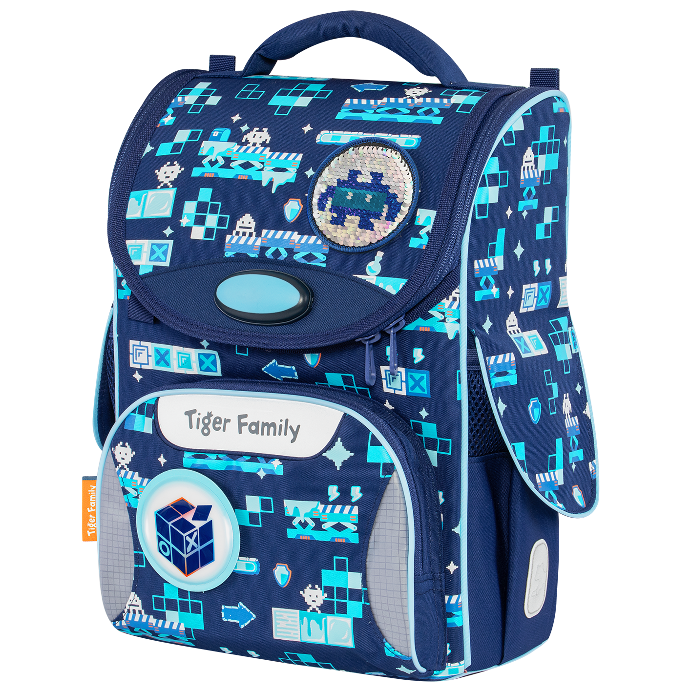  Balo Công Thái Học Tiger Family Nature Quest Schoolbag Pro 2S - Iceman Wonders [Go Ocean] TGNQ-128A 