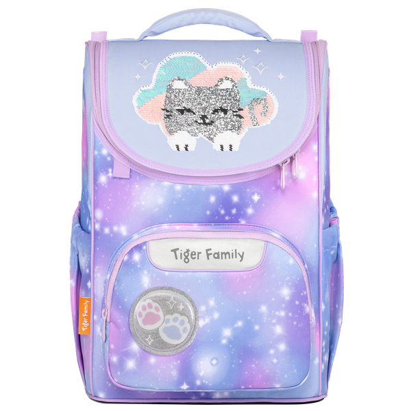  Balo Công Thái Học Balo Tiger Family Nature Quest 2.0 Schoolbag Pro 2S - Kitty In Clouds [Sequins] TGQ2-001A 