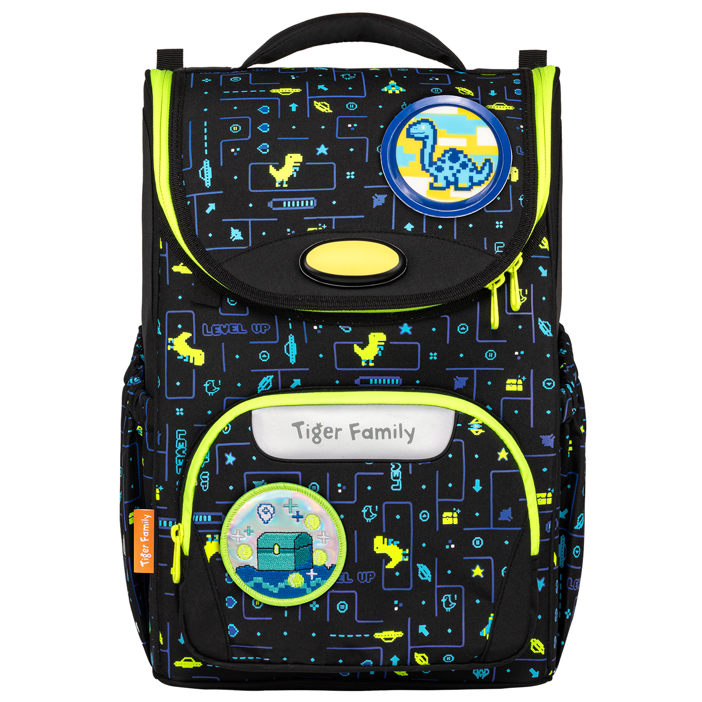  Balo Công Thái Học Balo Tiger Family Nature Quest 2.0 Schoolbag Pro 2S - Level Up [Go Green] TGQ2-005A 