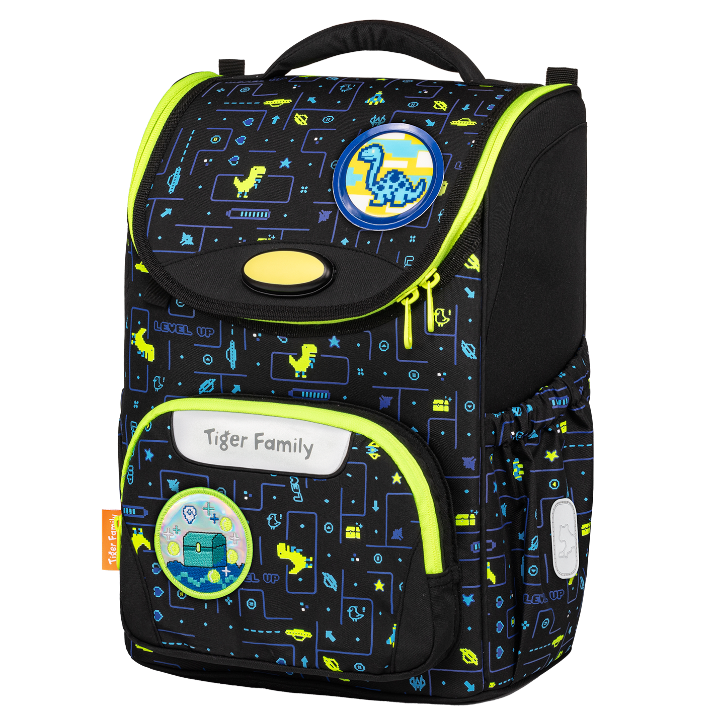  Balo Công Thái Học Balo Tiger Family Nature Quest 2.0 Schoolbag Pro 2S - Level Up [Go Green] TGQ2-005A 