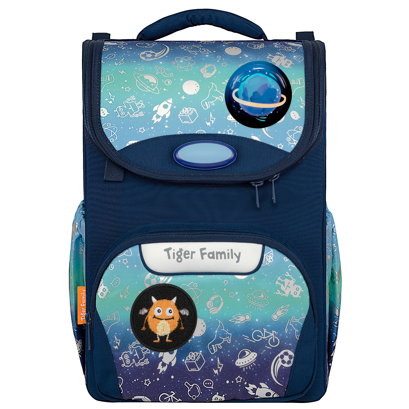  Balo Công Thái Học Balo Tiger Family Nature Quest 2.0 Schoolbag Pro 2S - Space Things [Go Green] TGQ2-008A 