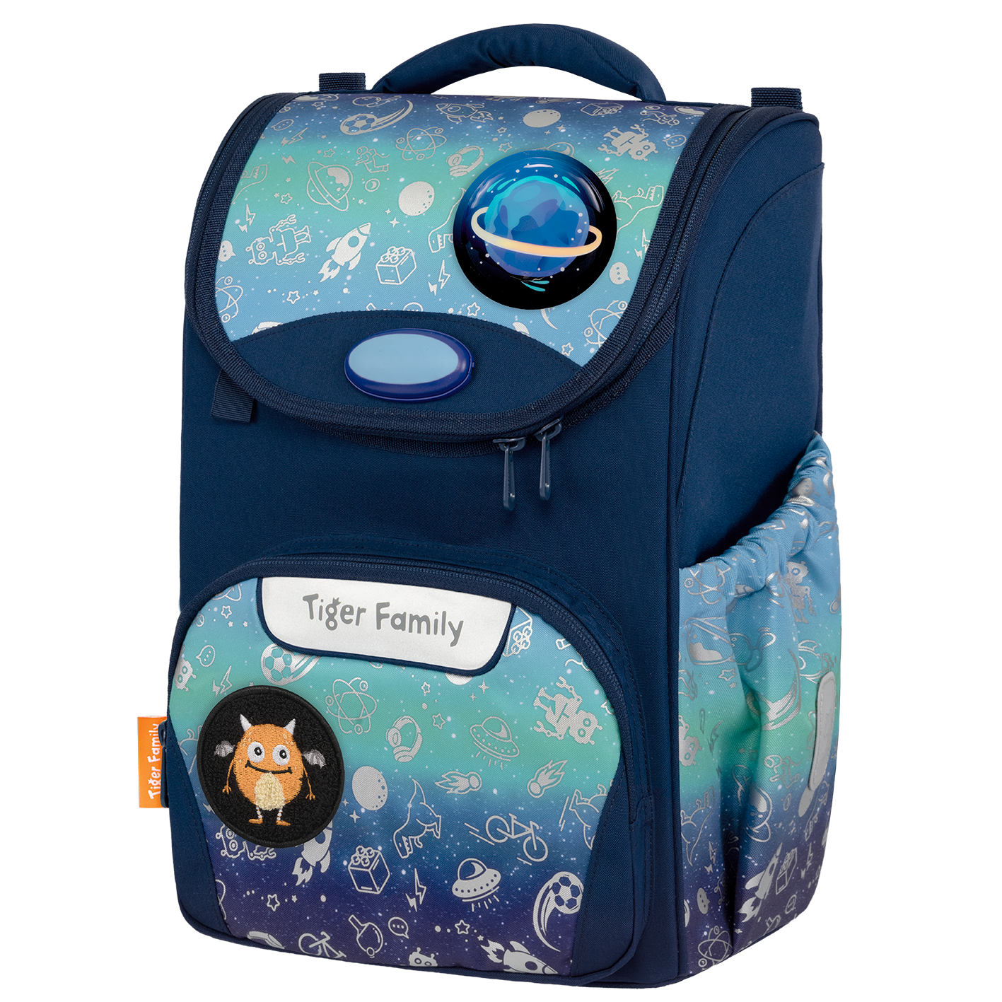  Balo Công Thái Học Balo Tiger Family Nature Quest 2.0 Schoolbag Pro 2S - Space Things [Go Green] TGQ2-008A 