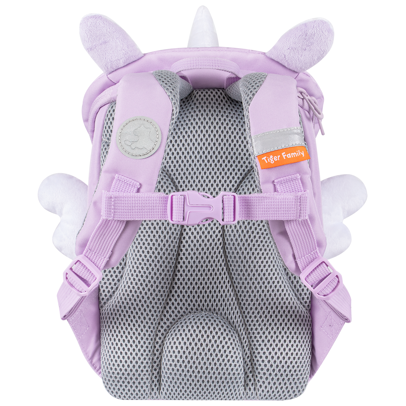  Balo Công Thái Học Mầm non Tiger Family Zoomies Mini Backpack  - Purple Unicorn TGZM-001A 