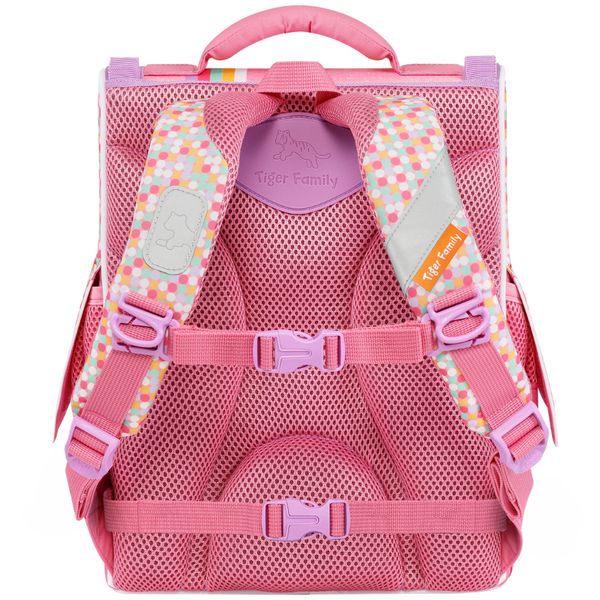  Cặp sách công thái học Tiger Family Nature Quest Schoolbag Pro S - Pink Amour [Sequins] TGNQ-041A(2) 