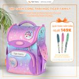  Cặp Sách Công Thái Học Tiger Family Nature Quest Pro S - Lovely Things [Go Green] TGNQ-071A(3) , balo chống gù, cặp sách 
