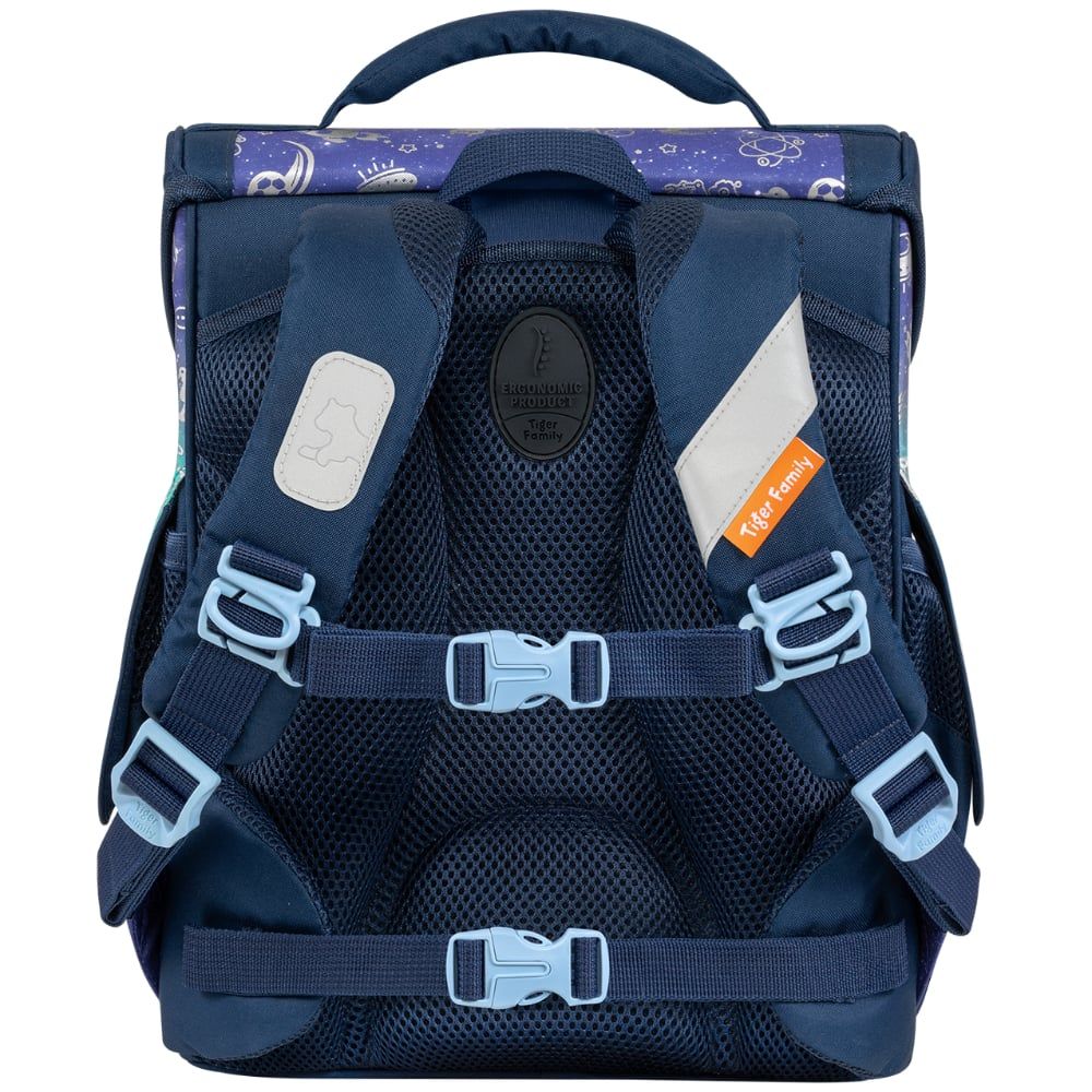  Cặp sách Công Thái Học Tiger Family Jolly Schoolbag Pro 2S - Space Things [Go Green] - TGJL-081A(1) 