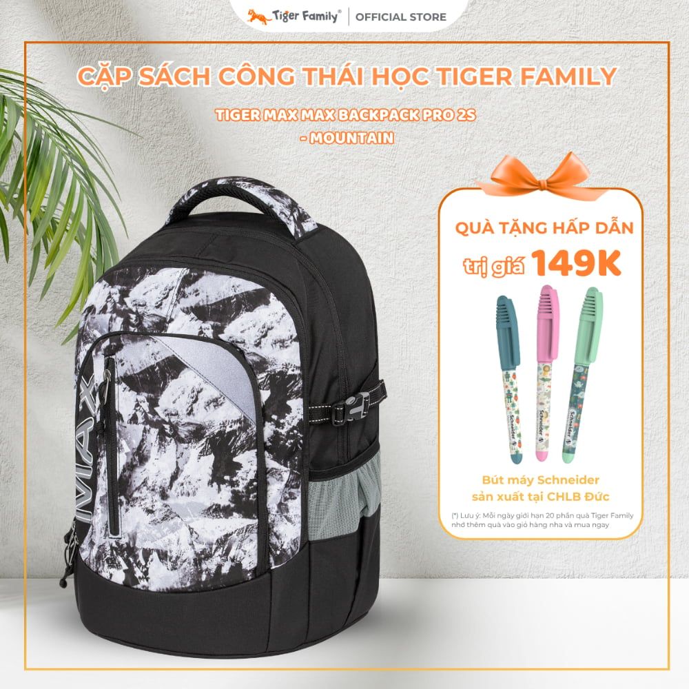  Balo Công Thái Học Tiger Max Max Backpack Pro 2S - Mountain-TMMX-019A(2) 