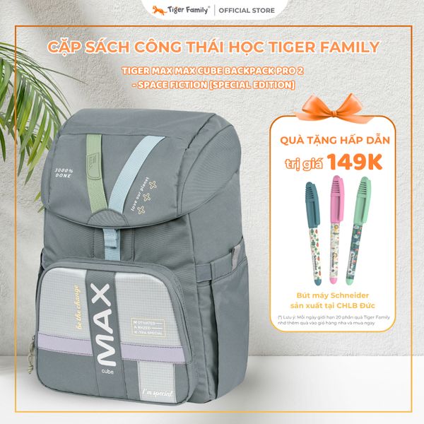  Balo Công Thái Học Tiger Max Max Cube Backpack Pro 2 - Space Fiction [Special Edition]- TMMC-018A 
