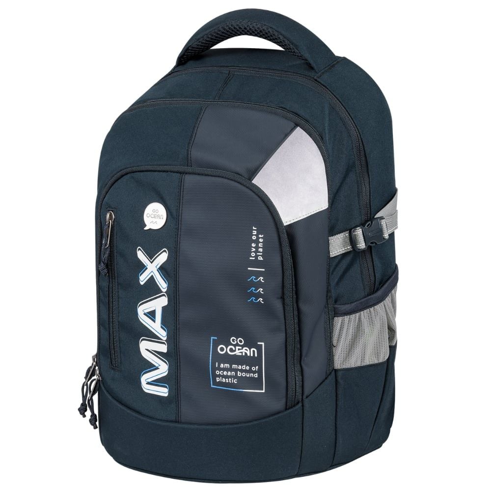  Balo Công Thái Học Tiger Max Max Backpack Pro 2S - Double Navy [Go Ocean]-TMMX-050A(1) 