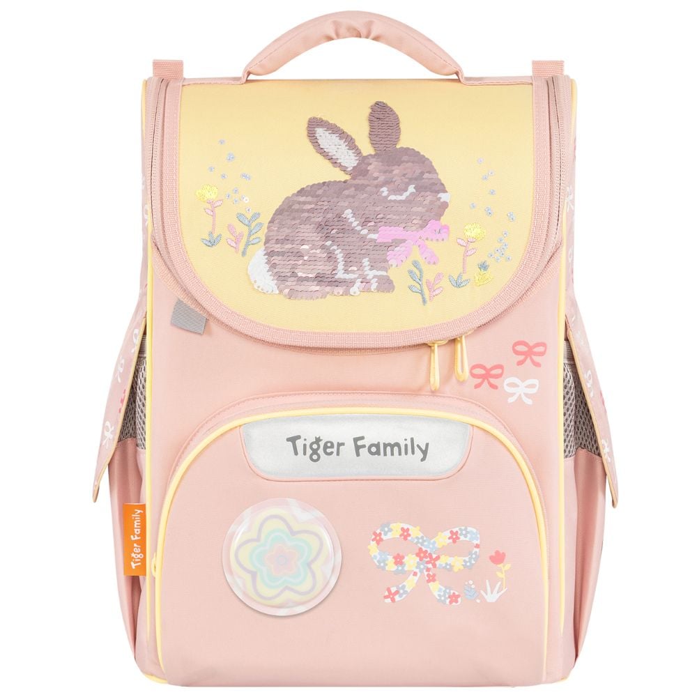  Cặp sách công thái học Tiger Family Nature Quest Schoolbag Pro 2S - Bows and Bunny [Sequins] - TGNQ-105A(2) 