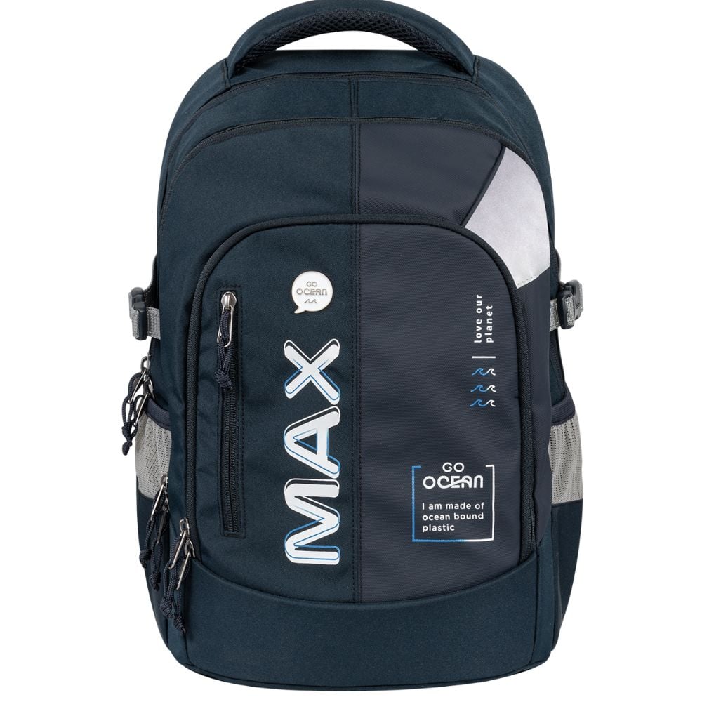  Balo Công Thái Học Tiger Max Max Backpack Pro 2S - Double Navy [Go Ocean]-TMMX-050A(1) 
