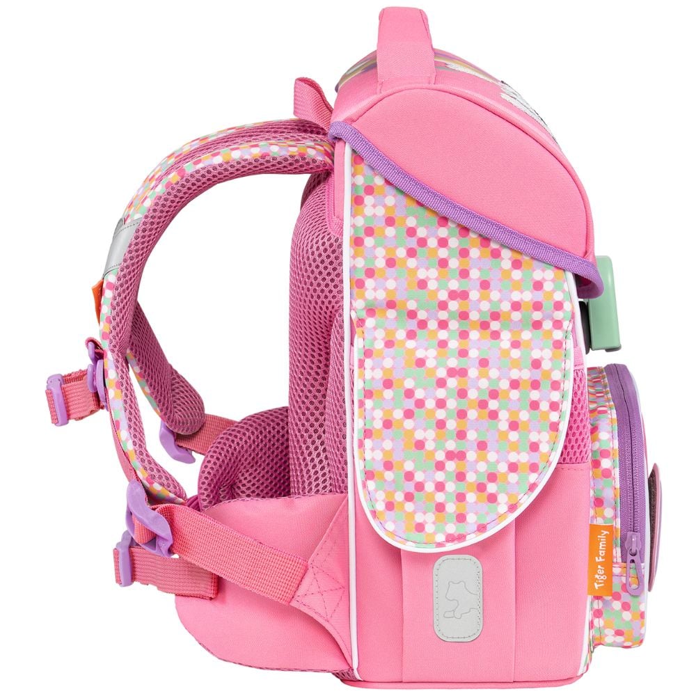  Cặp Sách Công Thái Học Tiger Family Jolly Schoolbag Pro 2S - Pink Amour [Sequins] - TGJL-018A(3) 