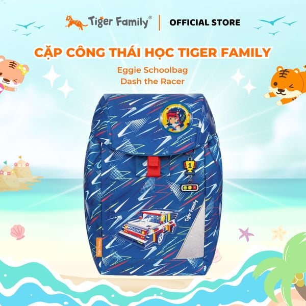  Cặp Sách Công Thái Học Tiger Family Eggie Schoolbag - Eggie - Dash the Racer TGEG-004A 