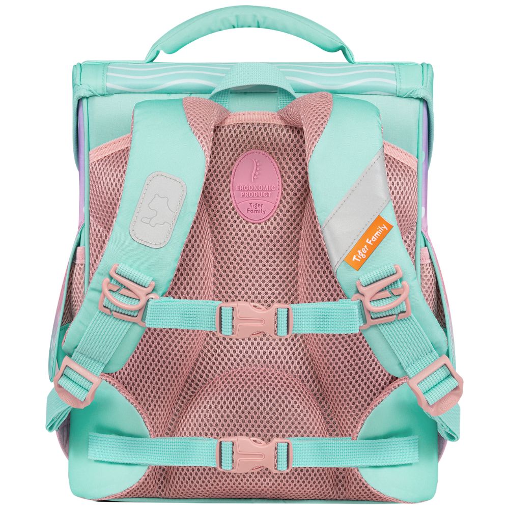  Cặp Sách Tiger Family Jolly Schoolbag Pro 2S - Peach Waves [Go Green] - TGJL-080A(1) 