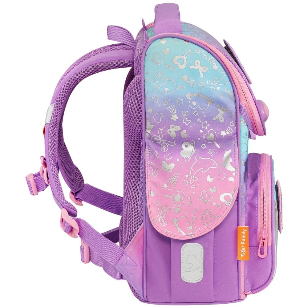  Cặp Sách Công Thái Học Tiger Family Nature Quest Pro S - Lovely Things [Go Green] TGNQ-071A(3) , balo chống gù, cặp sách 