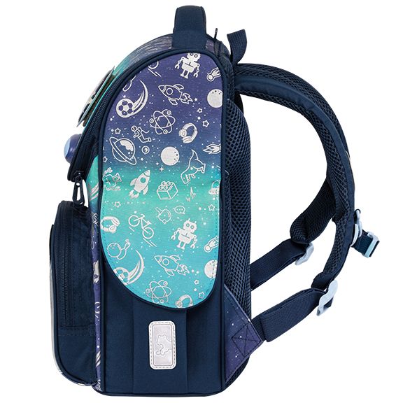  Cặp Sách Tiger Family Nature Quest Pro - Space Things [Go Green] - TGNQ-097A , cặp chống gù, balo chống gù 