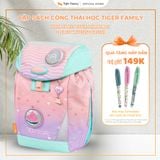  Cặp Sách công thái học Tiger Family Eggie - Peach Waves [Go Green] TGEG-020A 