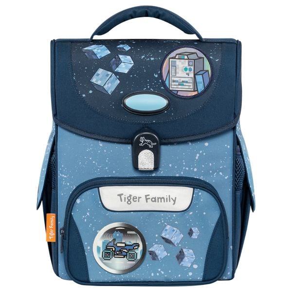  Cặp Sách Công Thái Học Tiger Family Jolly Schoolbag Pro 2S - Block City [Go Green] TGJL-097A(1) 