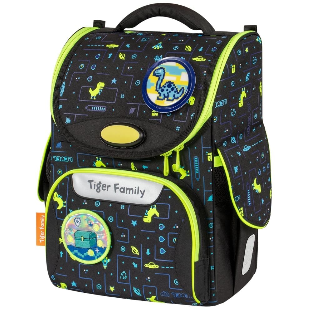  Cặp Sách Công Thái Học Tiger Family Nature Quest Schoolbag Pro S - Level Up [Go Green] - TGNQ-069A(3) 