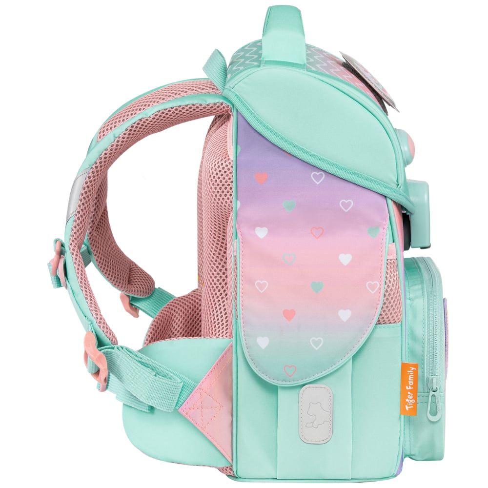  Cặp Sách Tiger Family Jolly Schoolbag Pro 2S - Peach Waves [Go Green] - TGJL-080A(1) 