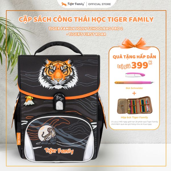  Cặp Sách Tiger Family Jolly Pro 2 - Tiger's First Roar - TGJL-082A 