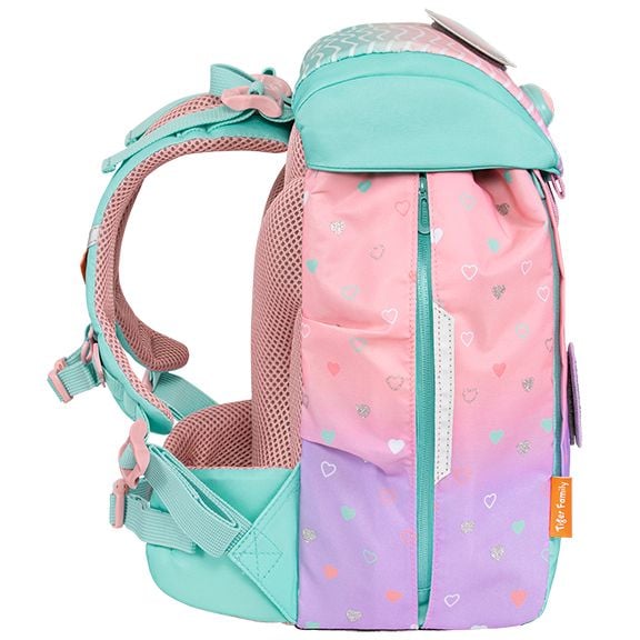  Cặp Sách công thái học Tiger Family Eggie - Peach Waves [Go Green] TGEG-020A 