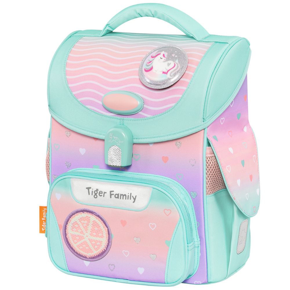  Cặp Sách Tiger Family Jolly Schoolbag Pro 2S - Peach Waves [Go Green] - TGJL-080A(1) 