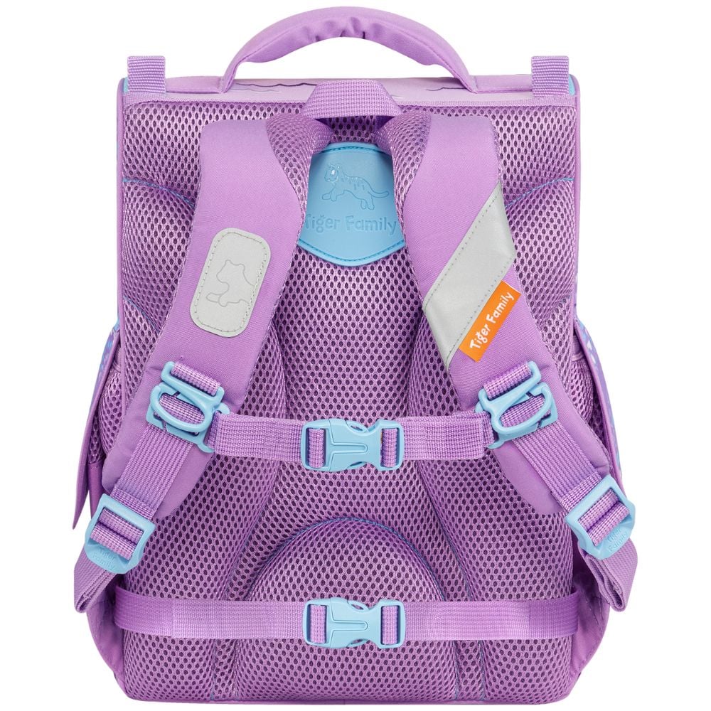  Cặp sách Tiger Family Nature Quest Schoolbag Pro S - Lilac Beach [Sequins] -  TGNQ-088A(2) Balo chống gù, cặp chống gù 