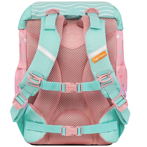  Cặp Sách công thái học Tiger Family Eggie - Peach Waves [Go Green] TGEG-020A 